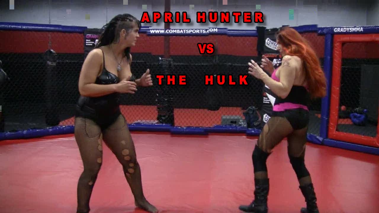 IronBelles Video Downloads April Hunter vs The Hulk