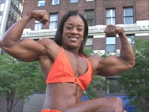 Flexible Prods Vids - Ebony Muscle Beauty Kim - Image 4