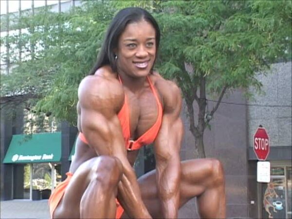 Flexible Prods Vids - Ebony Muscle Beauty Kim