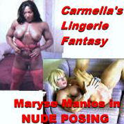 IB - Carmella's Lingerie Posing Fantasy and Maryse Manios Nude Posing