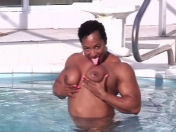 IB - Carmella's Poolside Posing