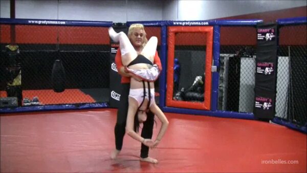 IB -  Amazon Cage Fight Domination of Small Girl - Image 5