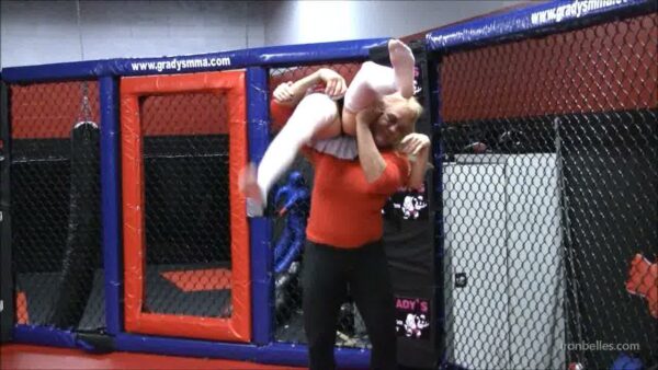 IB -  Amazon Cage Fight Domination of Small Girl - Image 4